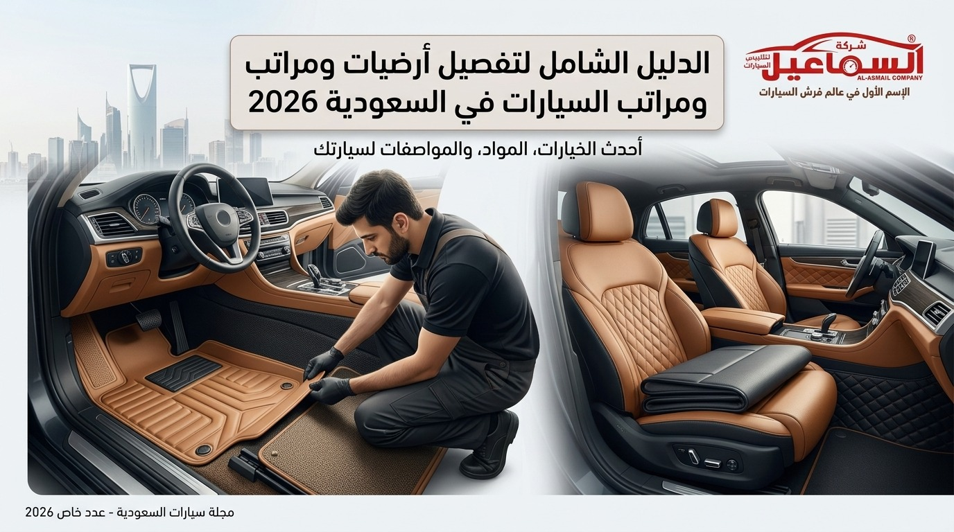 الدليل الشامل لتفصيل أرضيات ومراتب السيارات في السعودية 2026